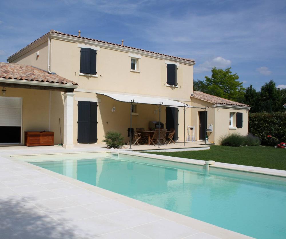 maison avec piscine